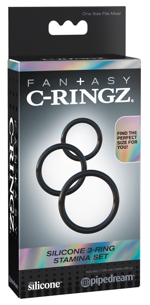 SILICONE 3-RING STAMINA SET