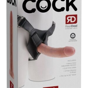 STRAPON KING COCK STRAP-ON 8 INCH