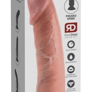 DILDO KING COCK 9 INCH VIBRATING