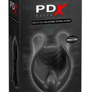PDX ELITE VIBRATING SILICONE STIMULATOR