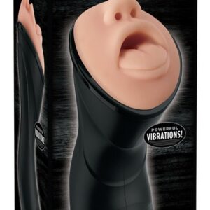 MASTURBATOR DEEP THROAT VIBRATING STROKER