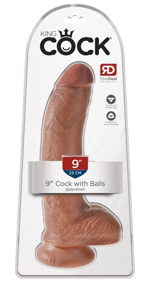 COCK 9" WITH BALLS