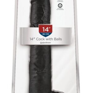 14" COCK WITH BALLS