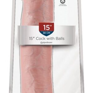 COCK WITH BALLS 15"