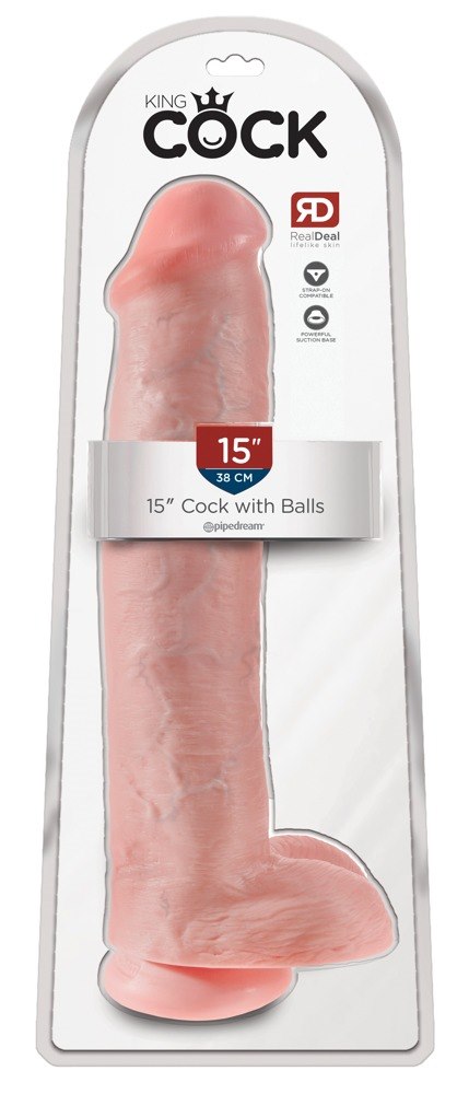 COCK WITH BALLS 15"