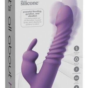 WIBRATOR HER THRUSTING SILICONE RABBIT