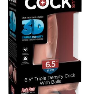 6.5'' Triple Density Cock with Balls