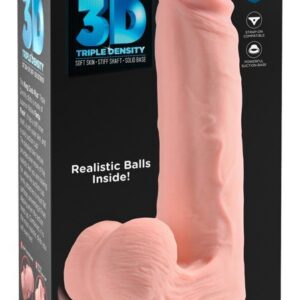 TRIPLE DENSITY COCK WITH SWINGING BALLS