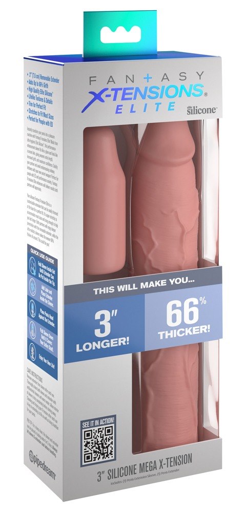 3" SILICONE X-TENSION