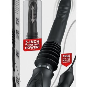 WIBRATOR FFS ULTIMATE SILICONE THRUS.BL