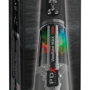 MASTURBATOR PDX ELITE VIEWTUBE MAX BLACK