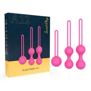 ZESTAW 3 KULEK DO ĆWICZEŃ MIĘŚNI KEGLA EROSPACE SWEET PLAY A12