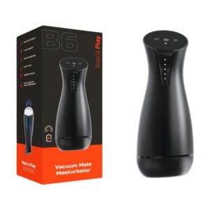 SSĄCY MASTURBATOR MĘSKI Z FUNKCJĄ GRZANIA ORAZ WIBRACJAMI EROSPACE MEN’S PLAY B6
