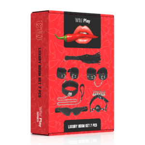 LUKSUSOWY ZESTAW BDSM 7 PRODUKTÓW  EROSPACE WILD PLAY C10