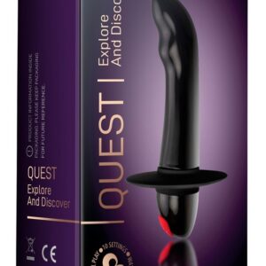 MASAŻER PROSTATY QUEST BLACK